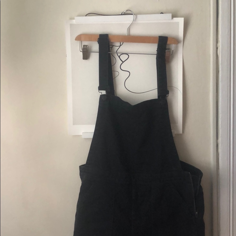 Black overalls XL